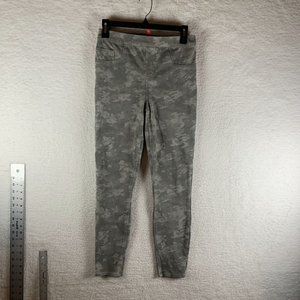 Spanx Jeans Women's Medium Stretch Camo Stonewash Elastic‎ Waist Skinny 7838